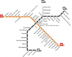 metro roma linea a