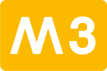 Linea M3 metropolitana Milano